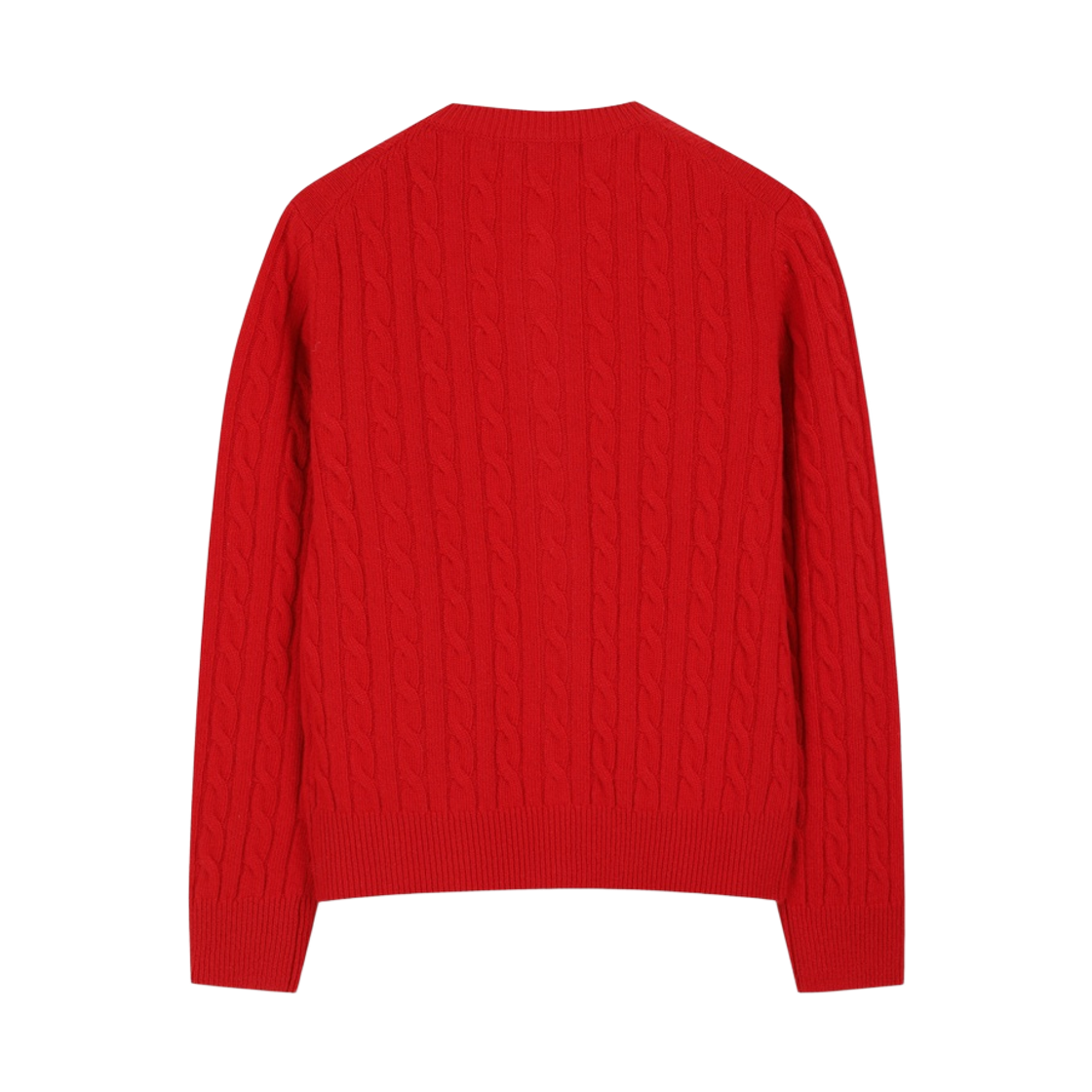 브룩스브라더스 여성 울 케이블 가디건 레드(BrooksBrothers Women's Wool Cable Cardigan Red) - 2