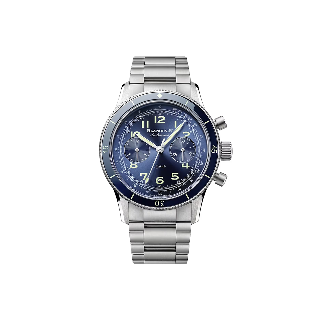 ITP5ESO2DN8T Blancpain Air Command Blue Arabic No. 8482