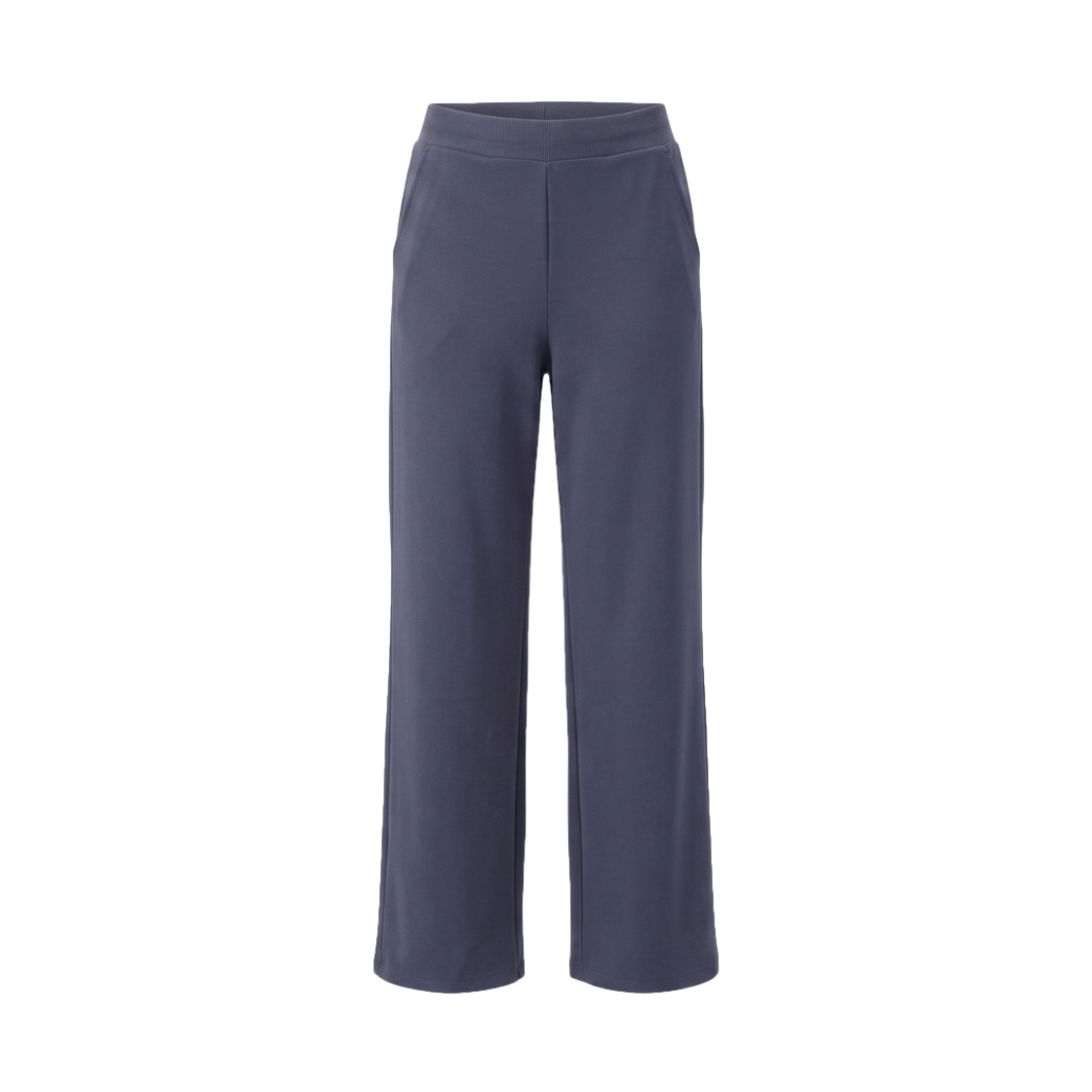 CLWP9152 cielcoco Durable Wide Banding Slacks Gray