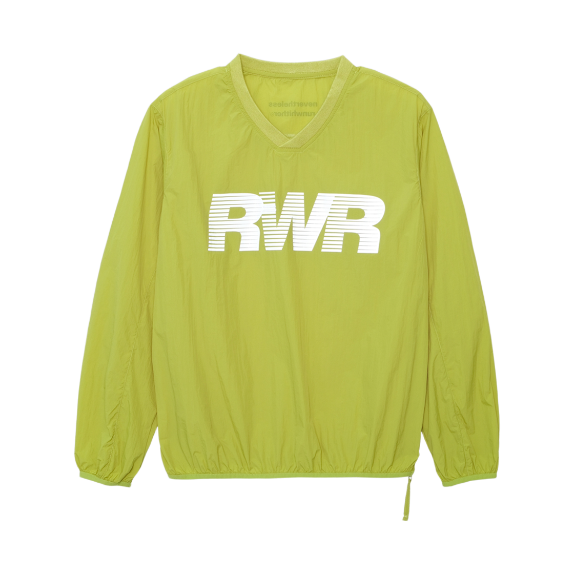 [KREAM 단독, 프리오더] 런위더 브이넥 윈드브레이커 맨투맨 올리브([KREAM 단독, 프리오더] runwhither RWR V-Neck Windbreaker MTM Olive)