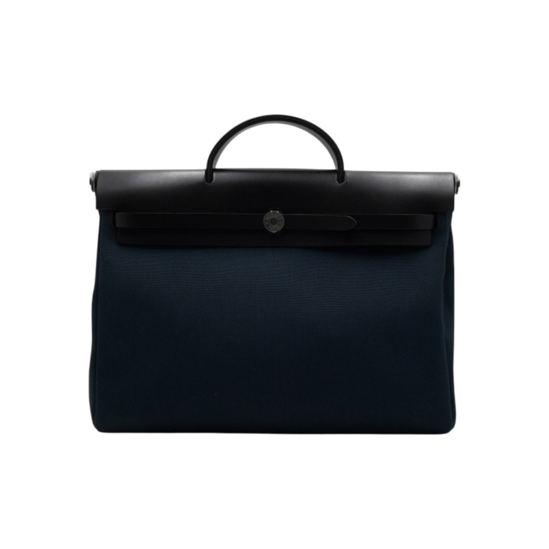 ITLOPN95PVGJ Hermes Blue Ocean Noir Canvas Hunter Her bag 39