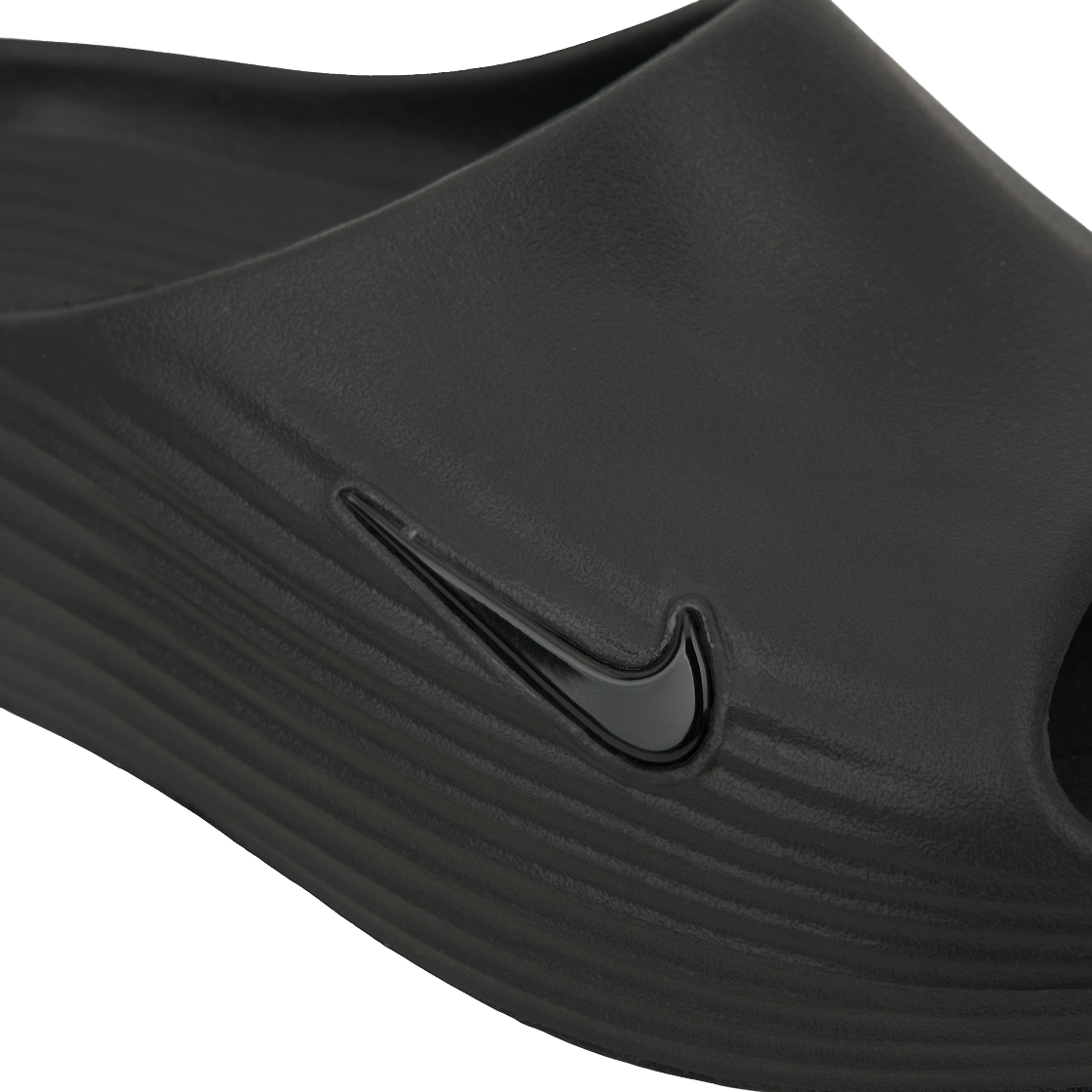 (W) 나이키 리액트X 리주버네이트 슬라이드 트리플 블랙((W) Nike ReactX Rejuven8 Slide Triple Black) - 7