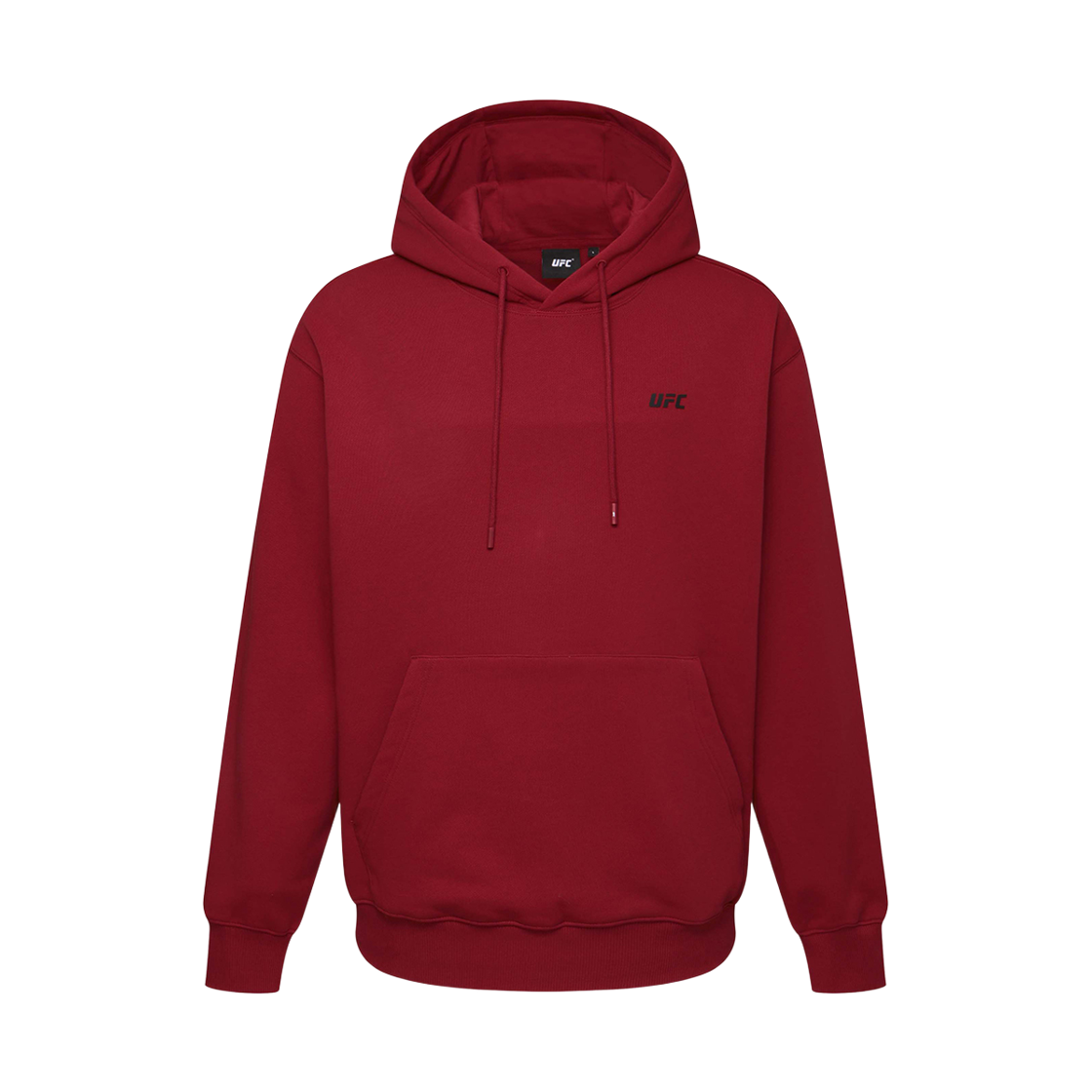U2HDX3301DR UFC STRIKER RELAXED FIT HOODIE DARK RED U2HDX3301DR
