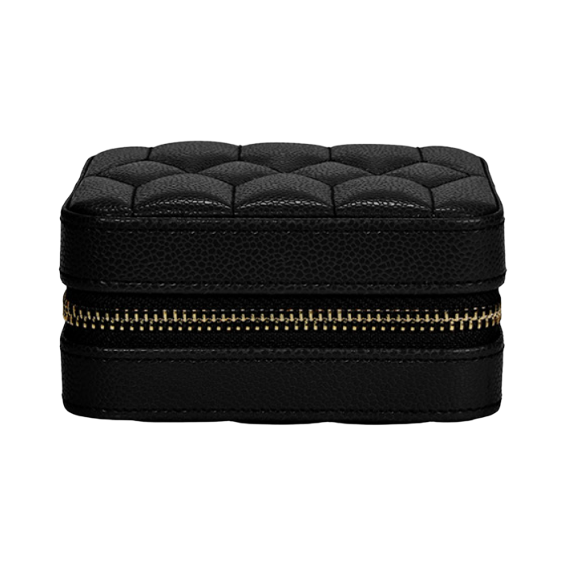 울프 1834 로렌 집 트래블 케이스 블랙(Wolf 1834 Lauren Zip Travel Case Black)