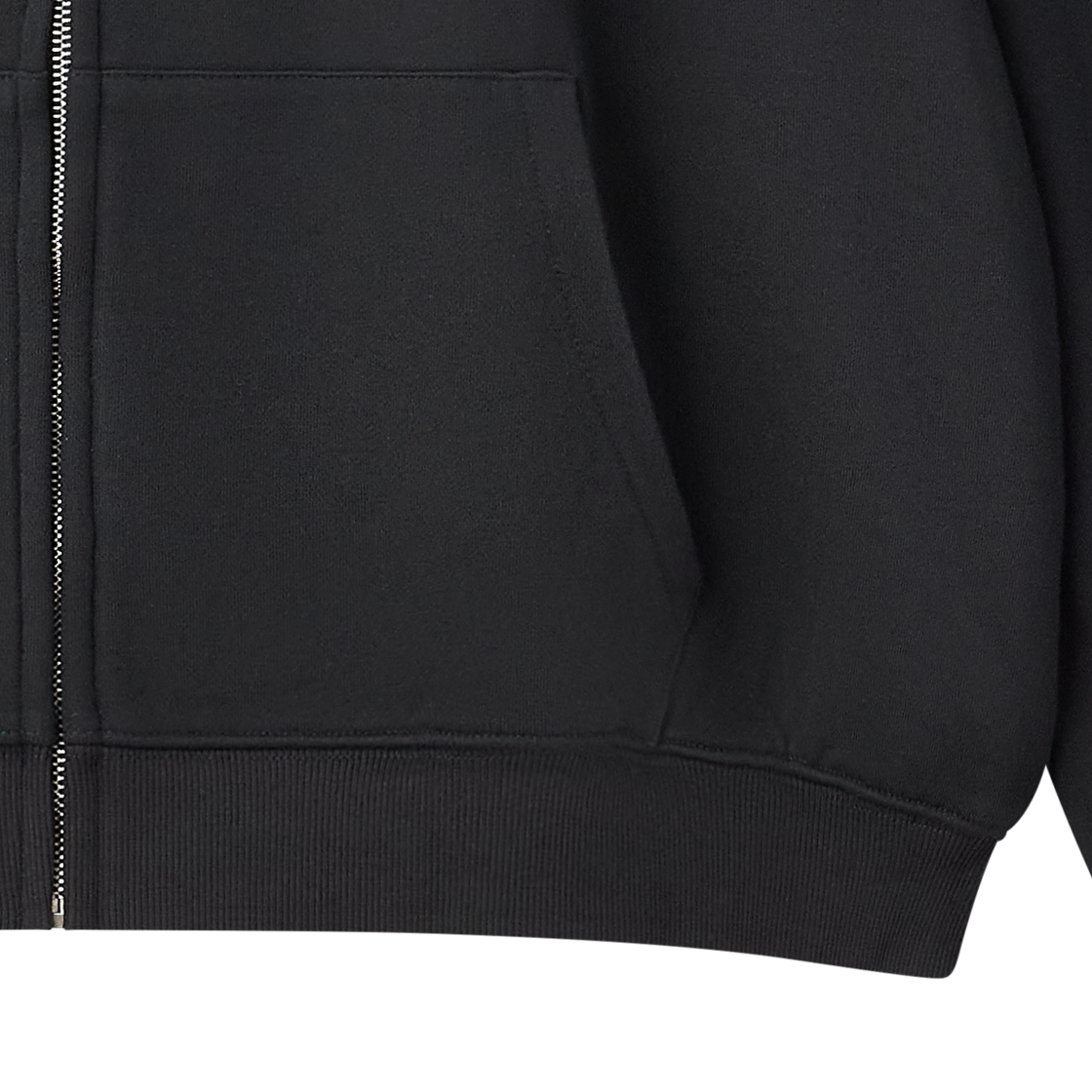 바스켓케이스 스카 써멀 라인 집 블랙 - 26FW(Basketcase Scar Thermal Lined Zip Black - 26FW) - 5