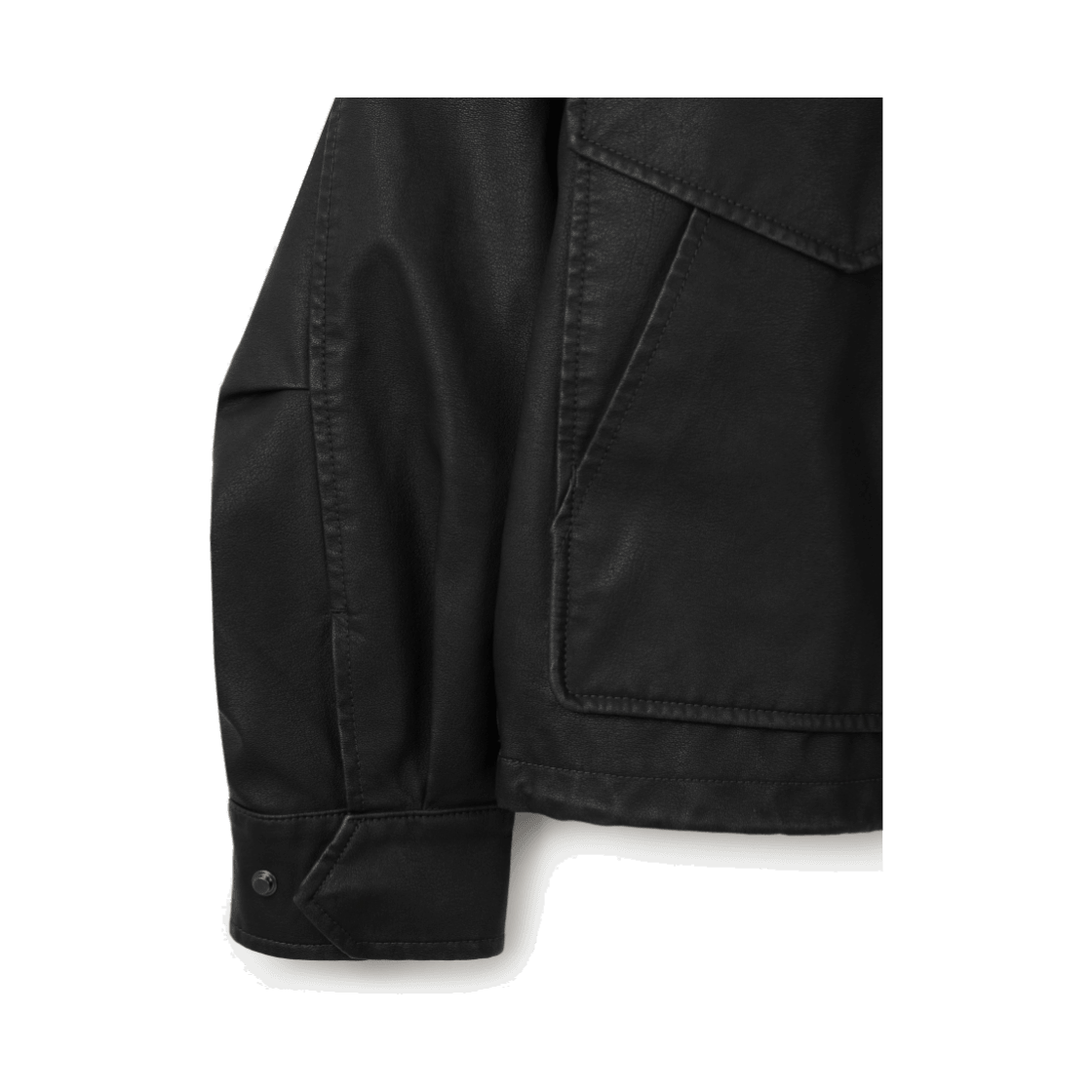 24/7시리즈 레더 A-2 자켓 블랙(24/7 series Leather A-2 Jacket Black) - 4