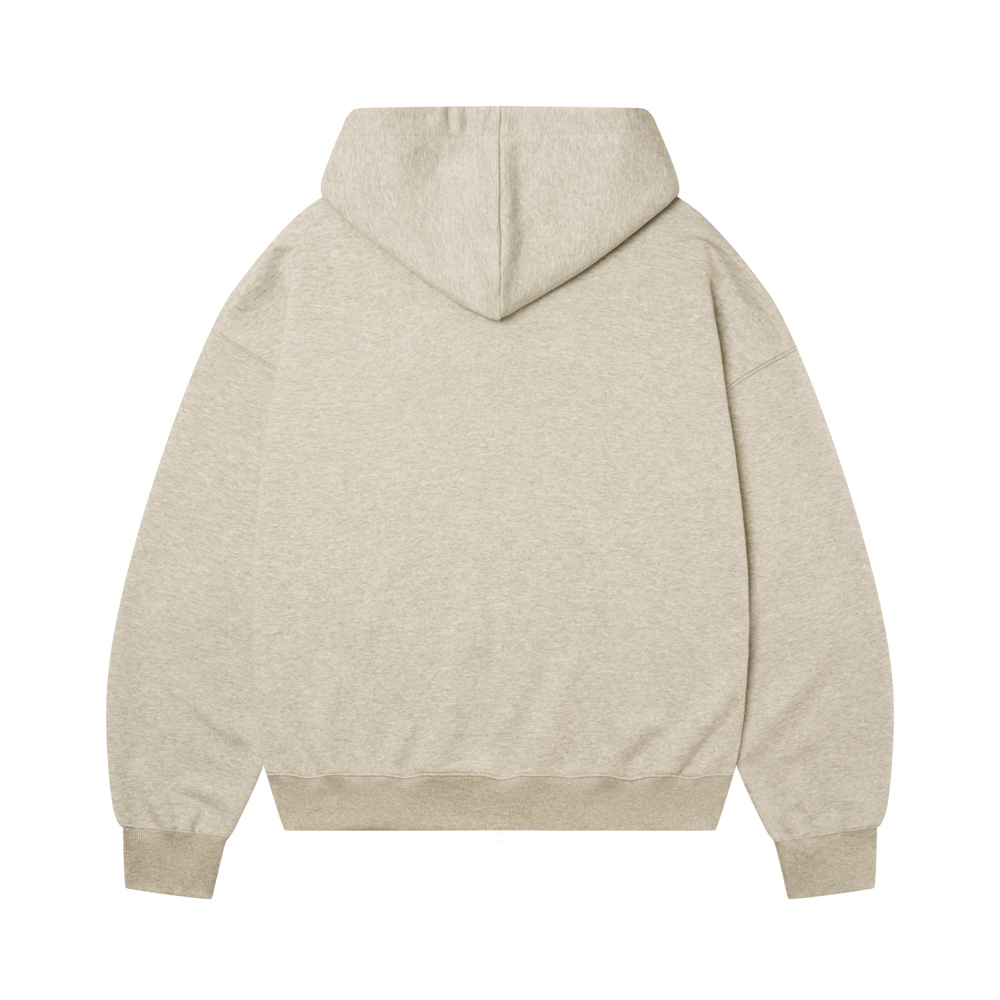 아모우 유에스에이 페인티드 후디 오트밀(AMOU USA Painted Hoodie Oatmeal) - 2