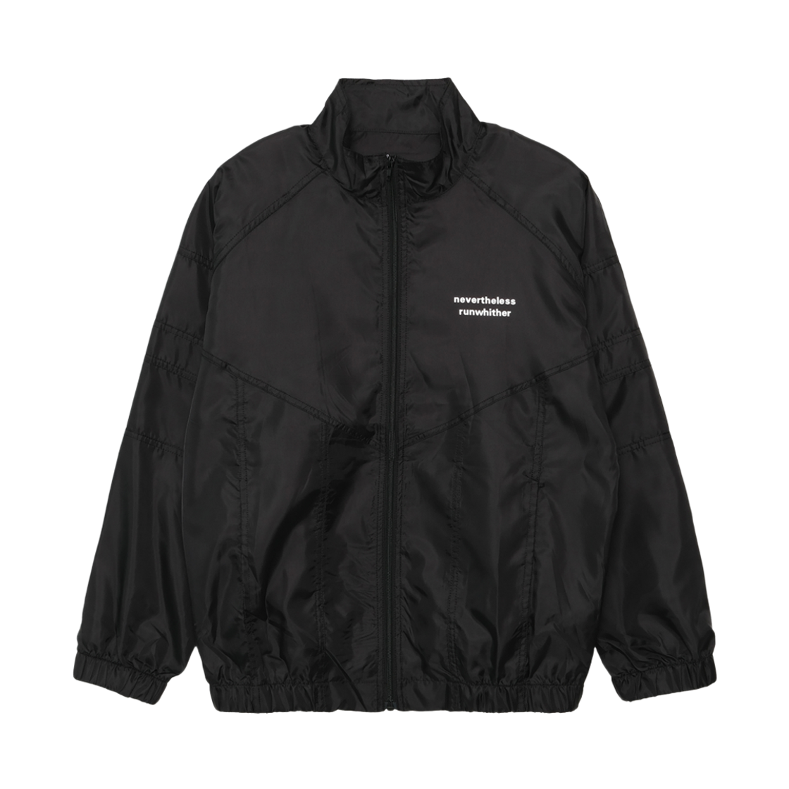 [KREAM 단독, 프리오더] 런위더 빈티지 윈드브레이커 자켓 블랙([KREAM 단독, 프리오더] runwhither RWR Vintage Windbreaker Jacket Black) - 1