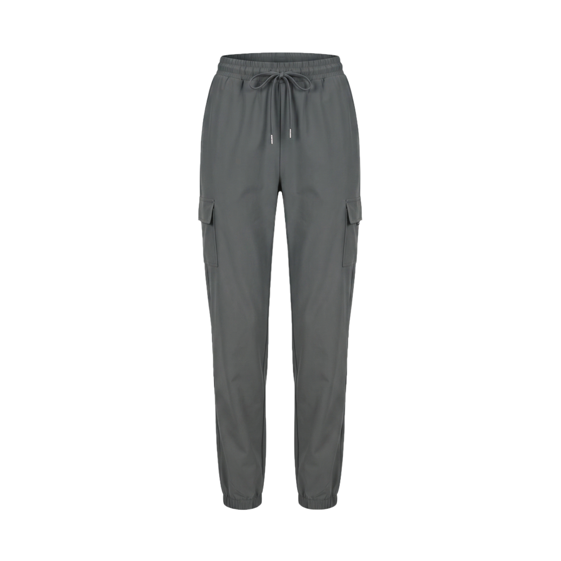 CLWP9154 cielcoco D-Ring Cargo Jogger Pants Khaki gray