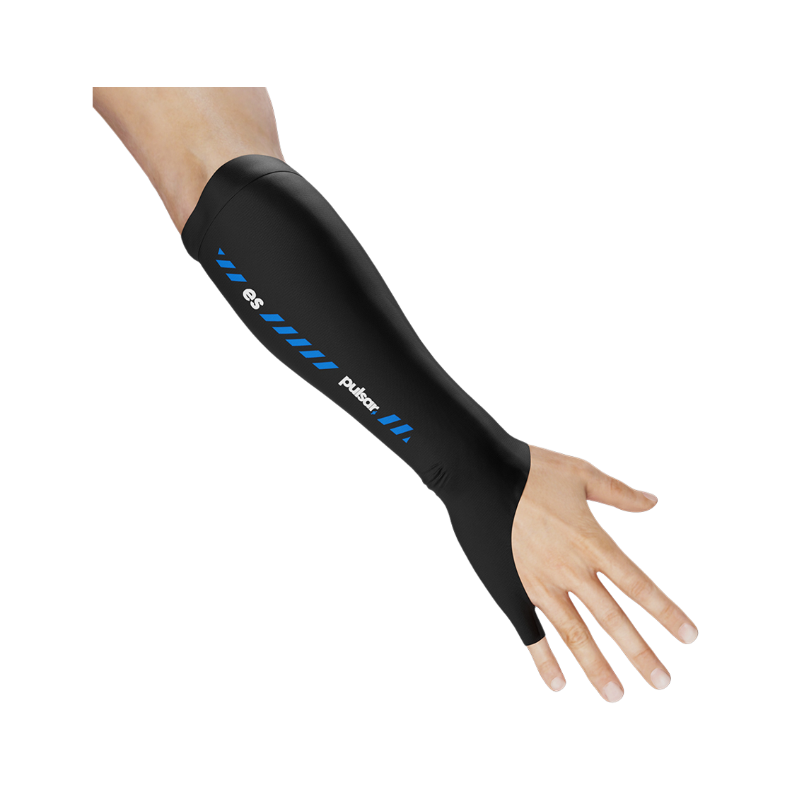 펄사 eS e스포츠 게이밍 팔토시 Open Palm Long 블랙색상 L 사이즈(PULSAR eS ARM SLEEVE Open Palm Long Large Black) - 2