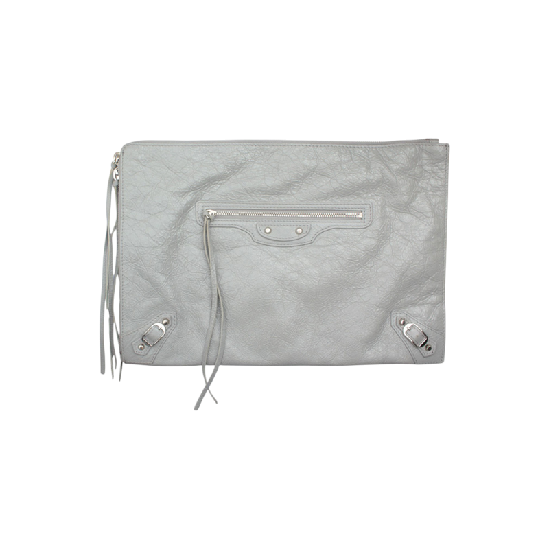 발렌시아가 라이트그레이 모터 클러치(Balenciaga Light Grey Motor Clutch) - 1