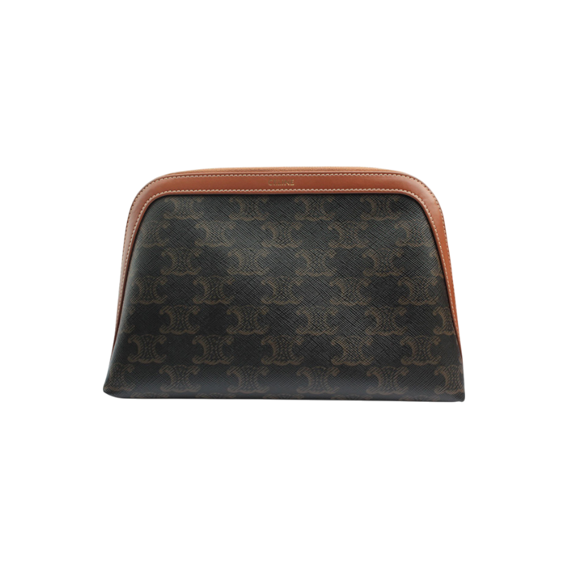 ITM7SGAUOKH8 Celine Triomphe Cosmetic Pouch