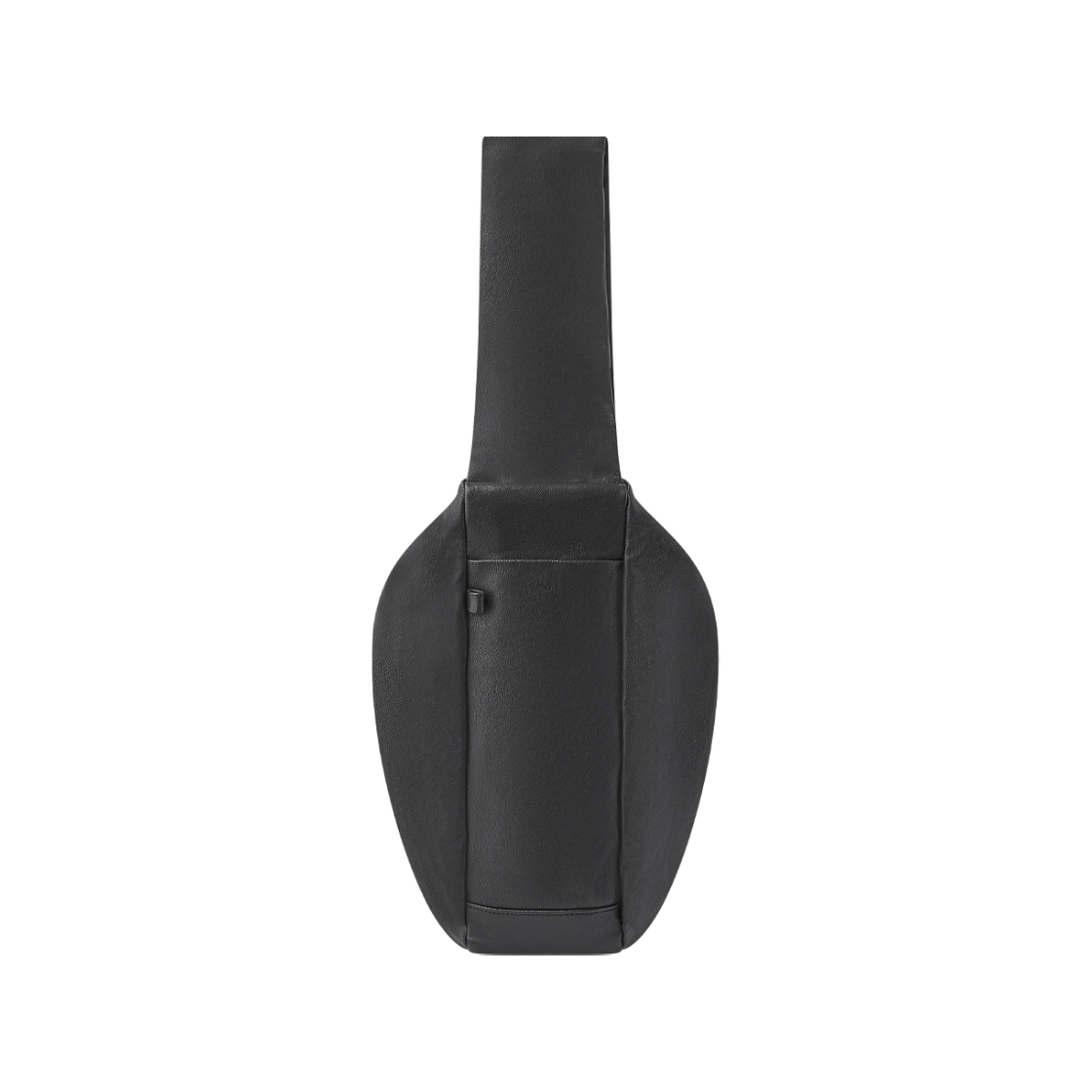 슈타인 고트 레더 셔링 핸들 숄더 백 블랙 - 26FW(ssstein Goat Leather Shirring Handle Shoulder Bag Black - 26FW) - 4