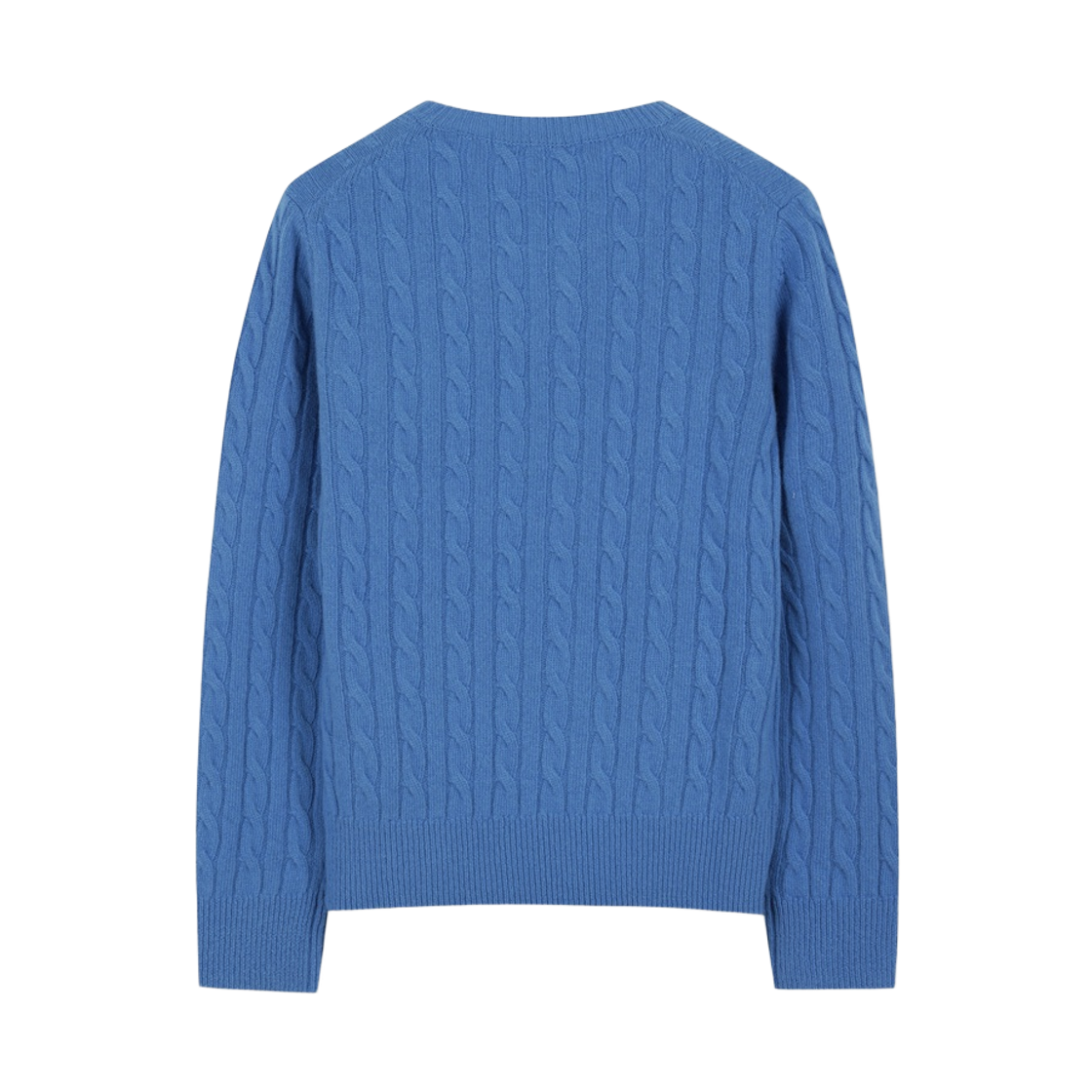 브룩스브라더스 여성 울 케이블 스웨터 블루(BrooksBrothers Women's Wool Cable Sweater Blue) - 2