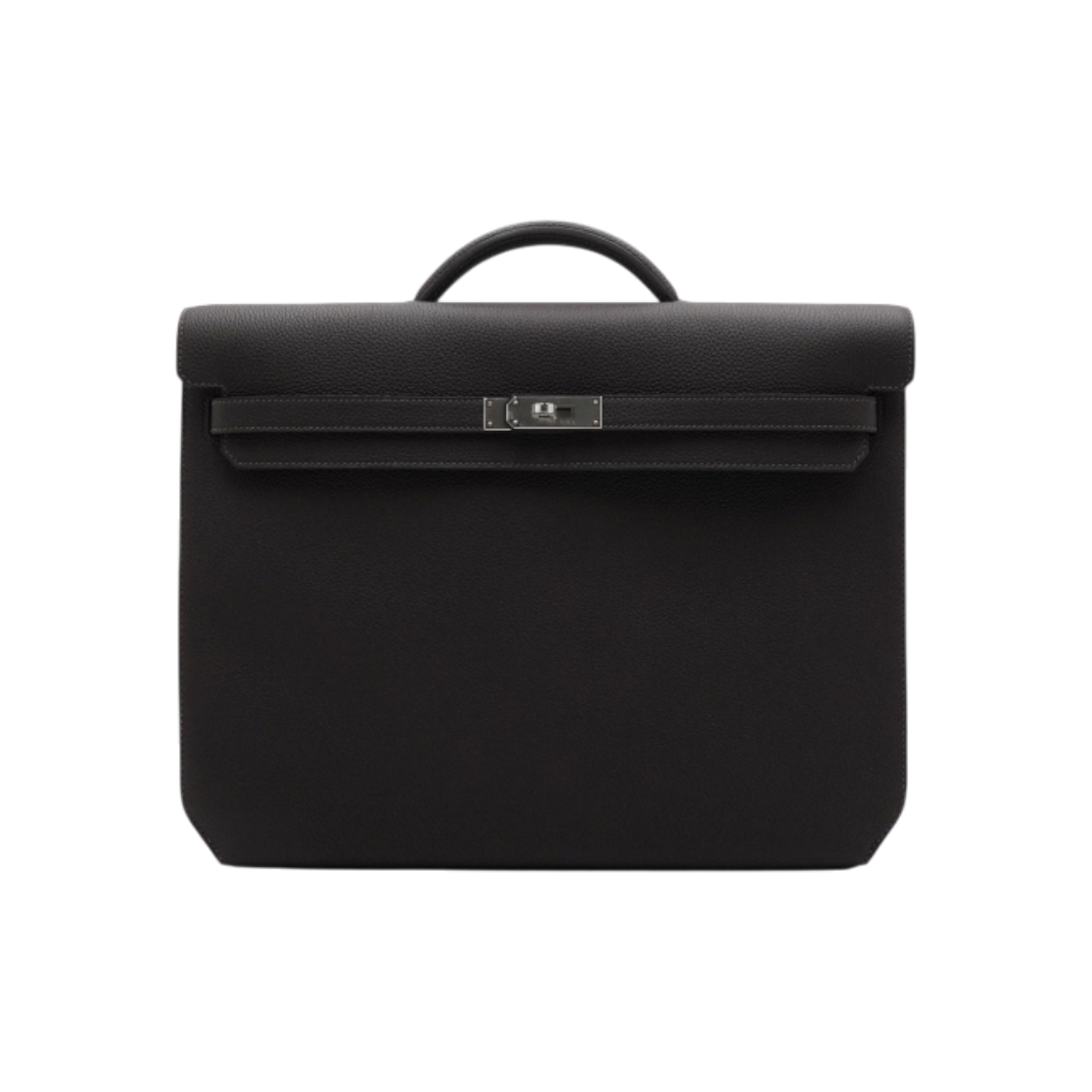 ITQDSBHOBMO7 Hermes Kelly Depeche 36 Briefcase in Bai Brun VEAU TOGO