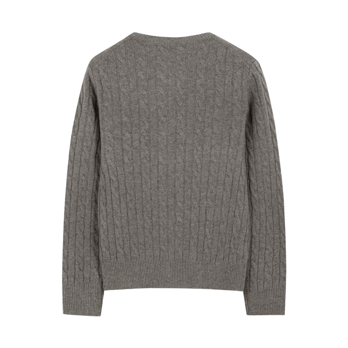 브룩스브라더스 여성 울 케이블 스웨터 그레이(BrooksBrothers Women's Wool Cable Sweater Grey) - 2