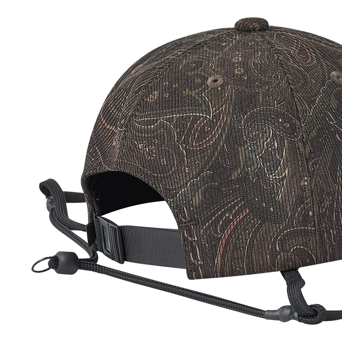 다이와 피어39 테크 6패널 캡 코듀로이 다크 브라운 - 26FW(DAIWA PIER39 Tech 6Panel Cap Corduroy Dark Brown - 26FW) - 6