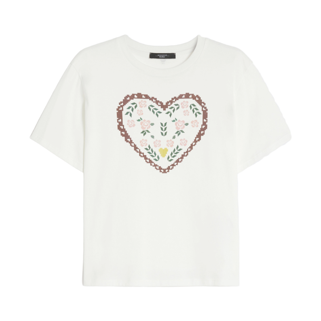 TENUE-001 (W) Weekend Max Mara Tenue Cotton T-Shirt White