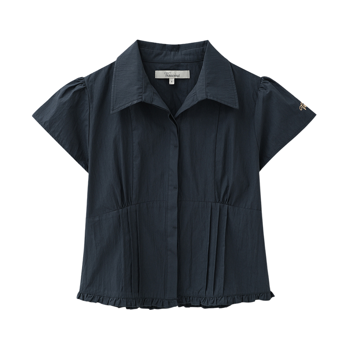 VV62SH02NV VIVACIOUS Elisia Shirt NAVY
