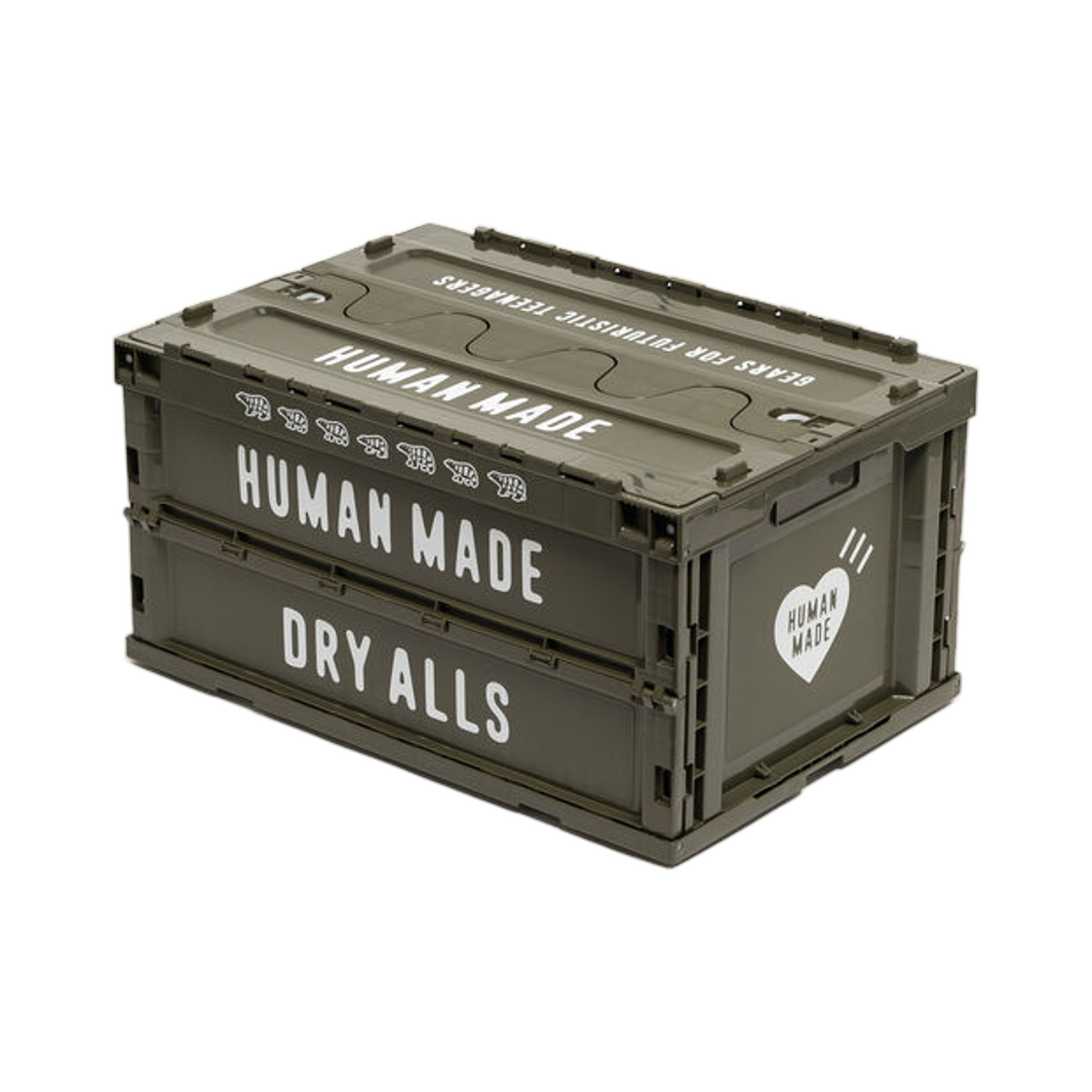 HM26GD118 Human Made Container 74L Olive Drab