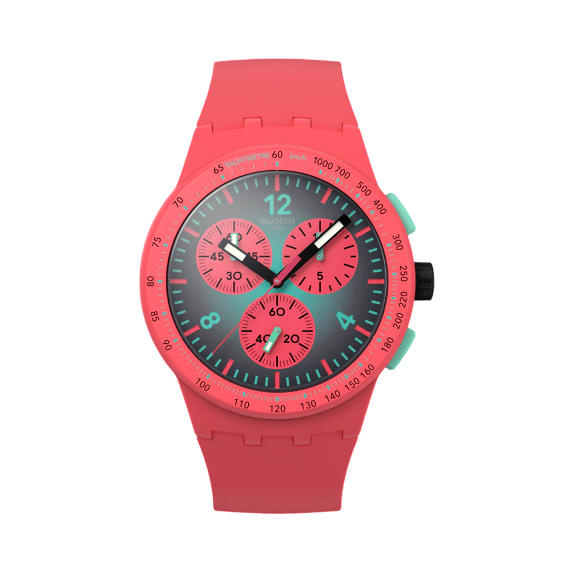 SUSP100 Swatch Paradiso Kinetiko Dark Pink