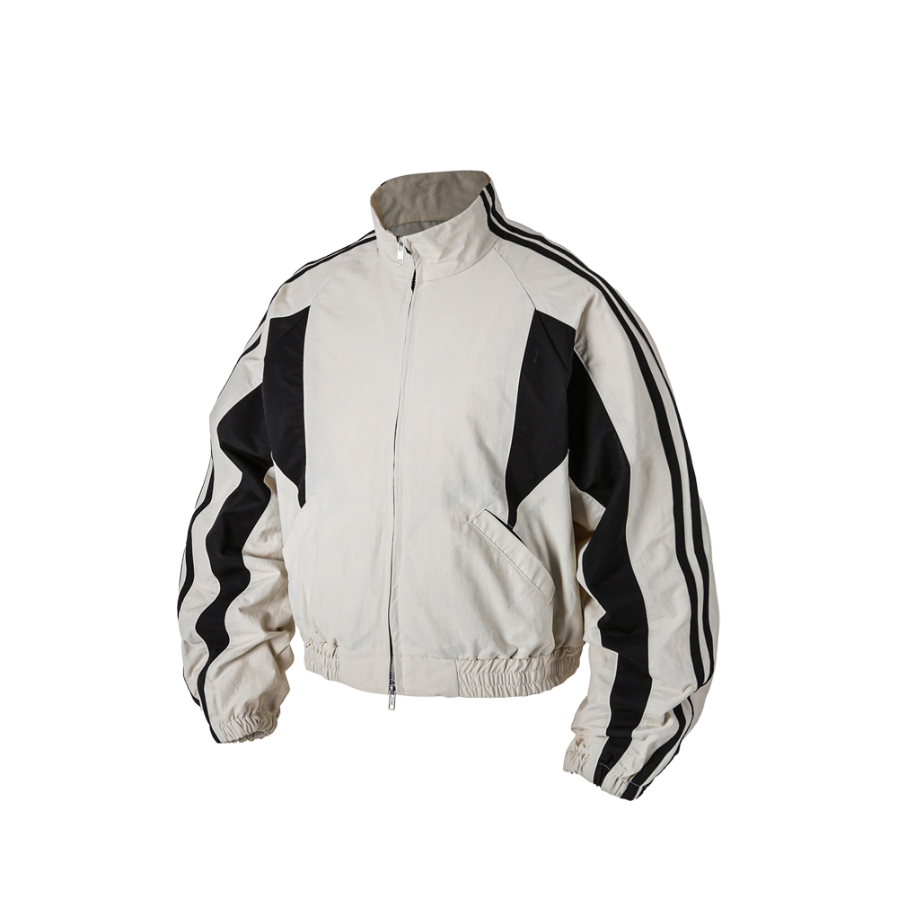 로어링라드 26 크롭 트랙 자켓 샌드(ROARINGRAD 26 Cropped Track Jacket Sand) - 1
