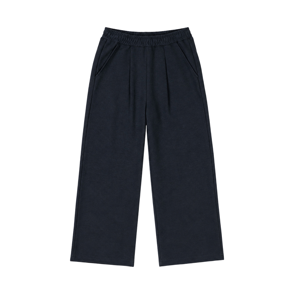 Clothes31 NUART STUDIO Semi-Wide Sweatpants Navy