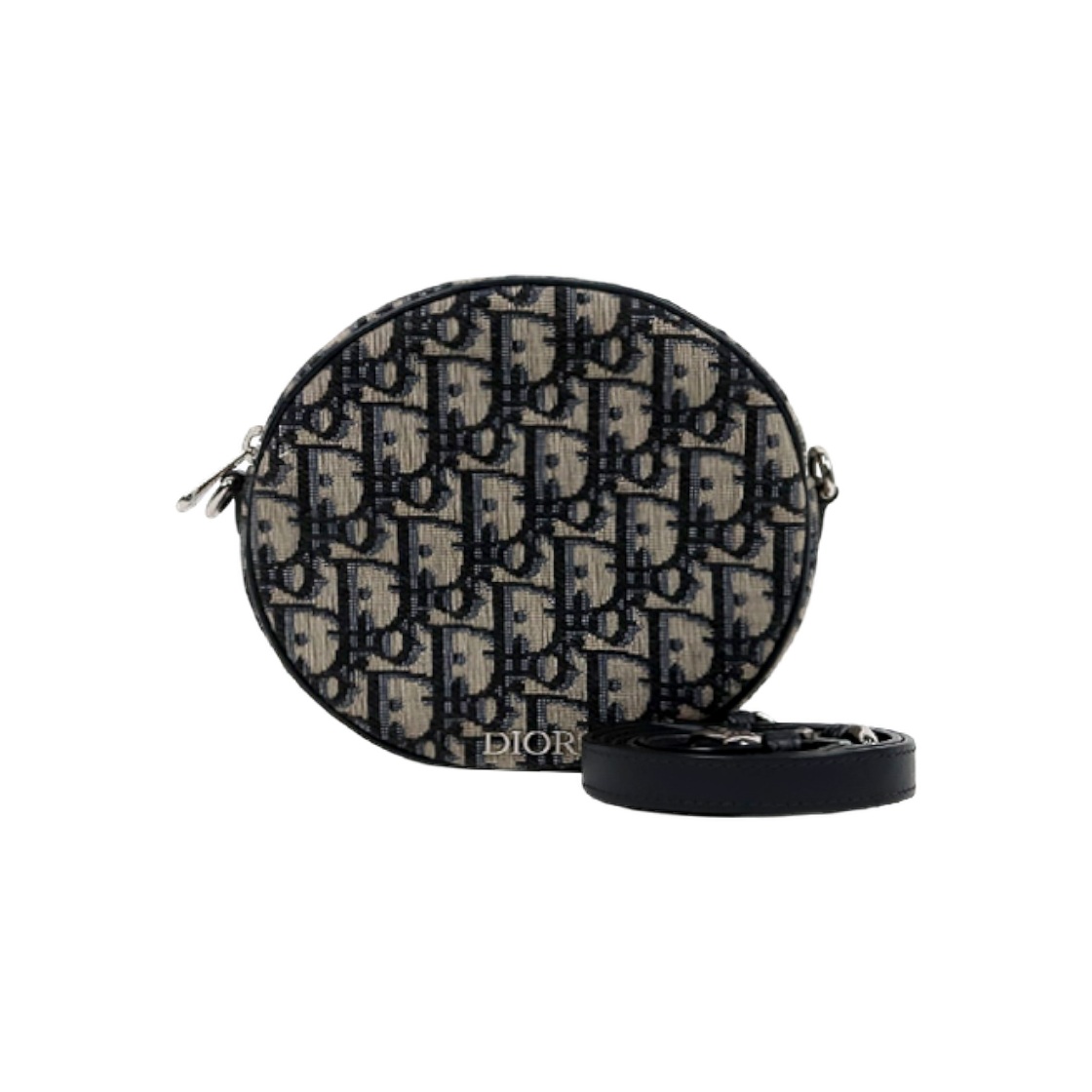 ITFL3QWKVTUH Dior Oblique Tambour Crossbody Bag