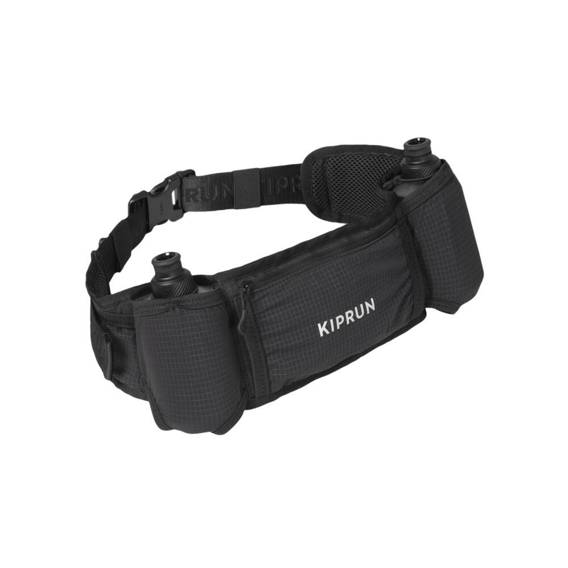 데카트론 러닝 물통 벨트 물병 250ml 2개 포함 스모크 블랙(Decathlon Running Hydration Belt Includes 2x 250ml Flasks Smoke Black) - 10