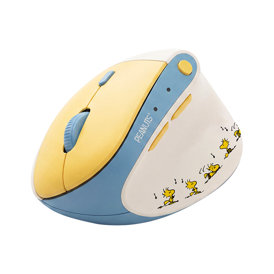 PNTS-VMS-G-SN Royche Peanuts Snoopy Ergonomic Silent Small Hand Mini Vertical Bluetooth Wireless Mouse