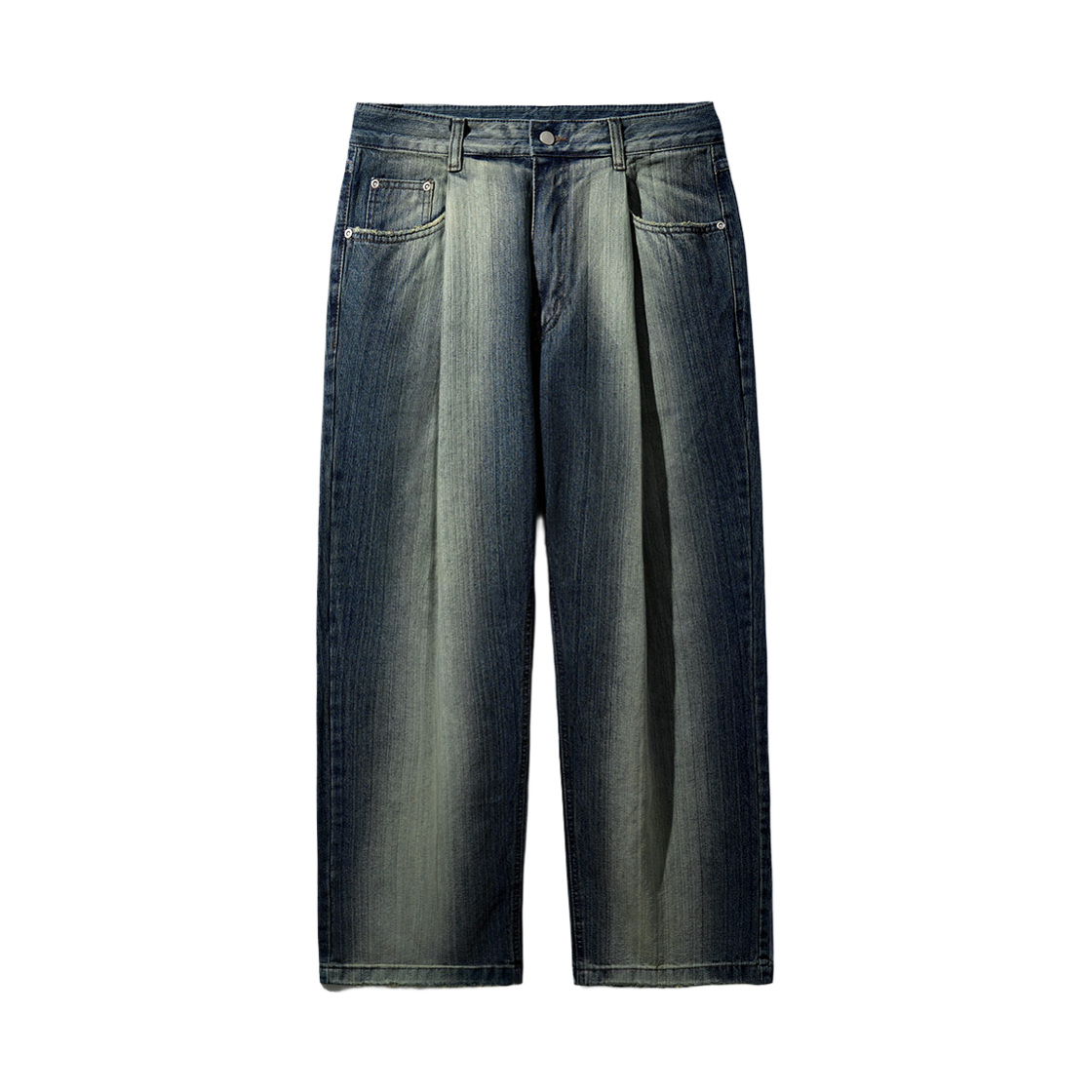 SJLP1414_deepblue_29 FP142 sweap one tuck washing denim pants deepblue SJLP1414