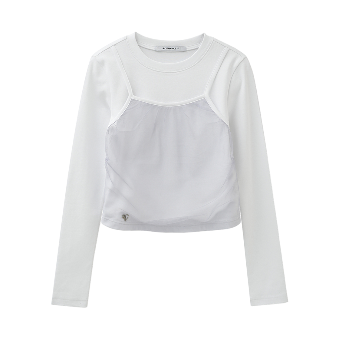VV43TS02WH VIVACIOUS Tinker Bell Long Sleeve WHITE