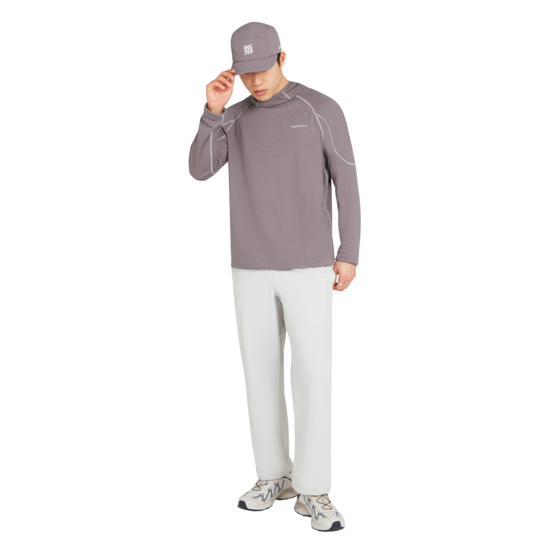 매너스 골프 아웃사이더 폴라텍 후디 샤크(Manors Golf Outsider Polartec Hoodie Shark) - 2