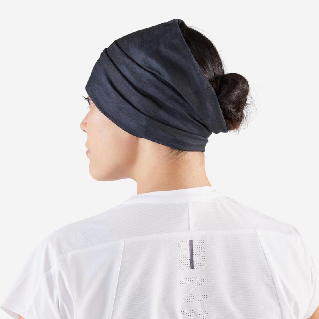 데카트론 러닝 다용도 넥워머 헤드밴드 블랙(Decathlon Running Multi-purpose Neck Warmer Headband Black) - 7