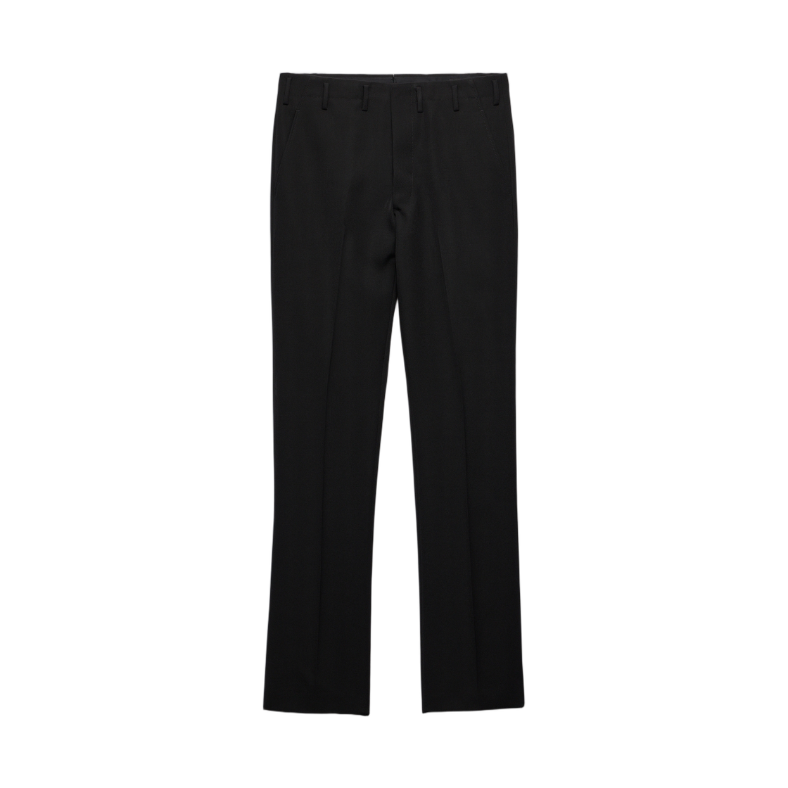 UP0453-6114-F0002 Prada Wool Pants Black