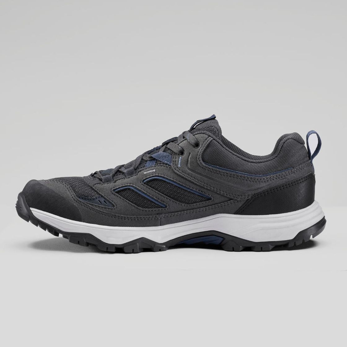 데카트론 남성 단목 등산화 MH100 카본 그레이(Decathlon Men's Low-Cut Hiking Shoes MH100 Carbon Grey) - 4