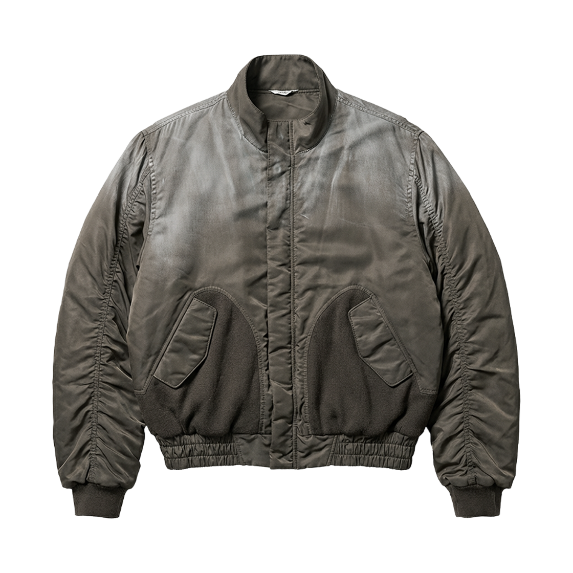 B6CJK01KHA BLR Faded Gradient Bomber Khaki
