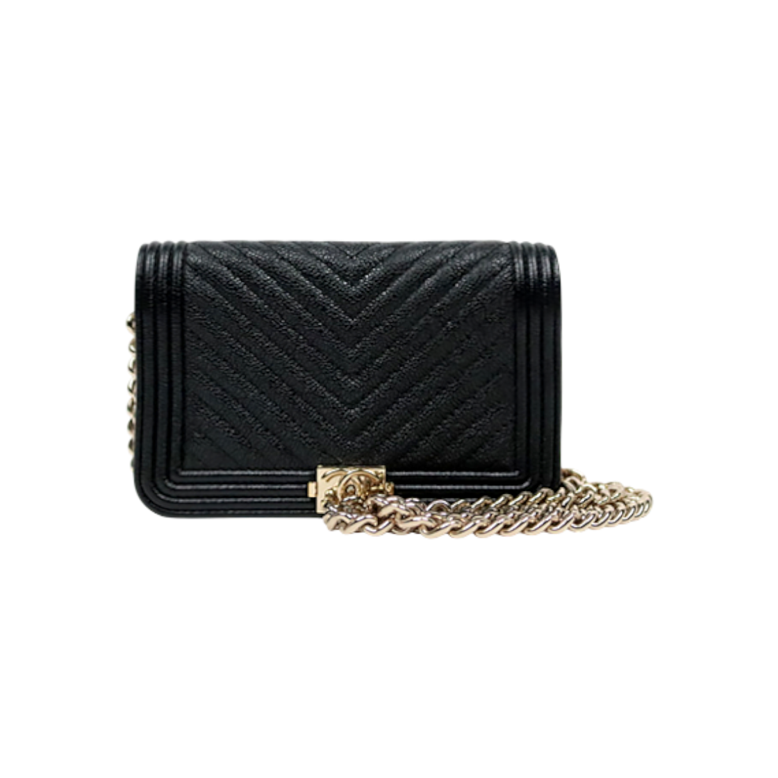 ITUR83PI52IJ Chanel Mini Chevron Boy WOC Crossbody Bag
