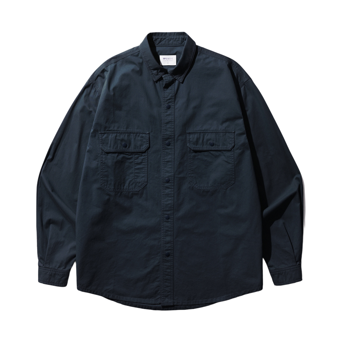 KHLS1551_navy_29 FP142 Light Work Shirt Navy KHLS1551