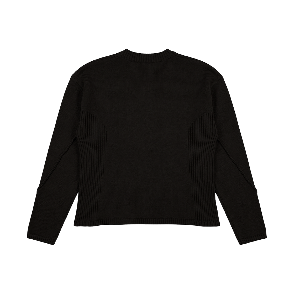비엘알 페이디드 빈티지 헨리 니트 스웨터 블랙(BLR Faded Vintage Henley Knit Sweater Black) - 2