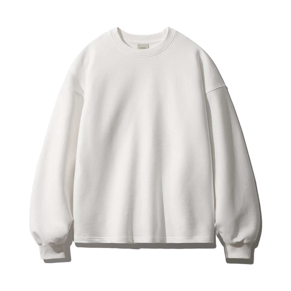 KJMT1541_ivory_29 FP142 Flat Long Sleeve Sweatshirt Ivory KJMT1541