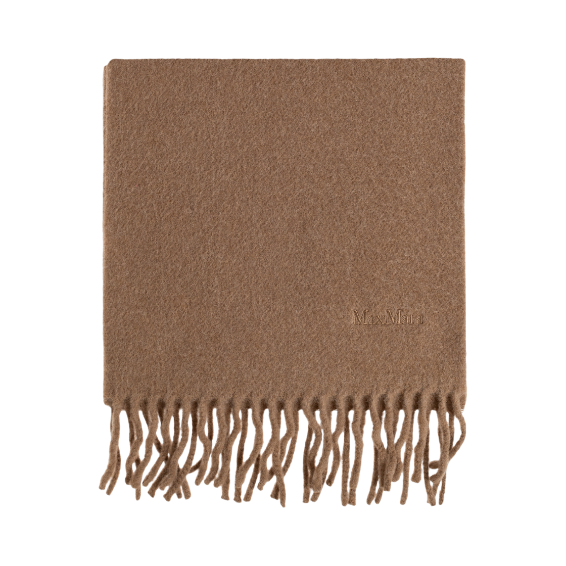 FRAGORE-005 (W) Max Mara Fragore Wool Muffler Camel