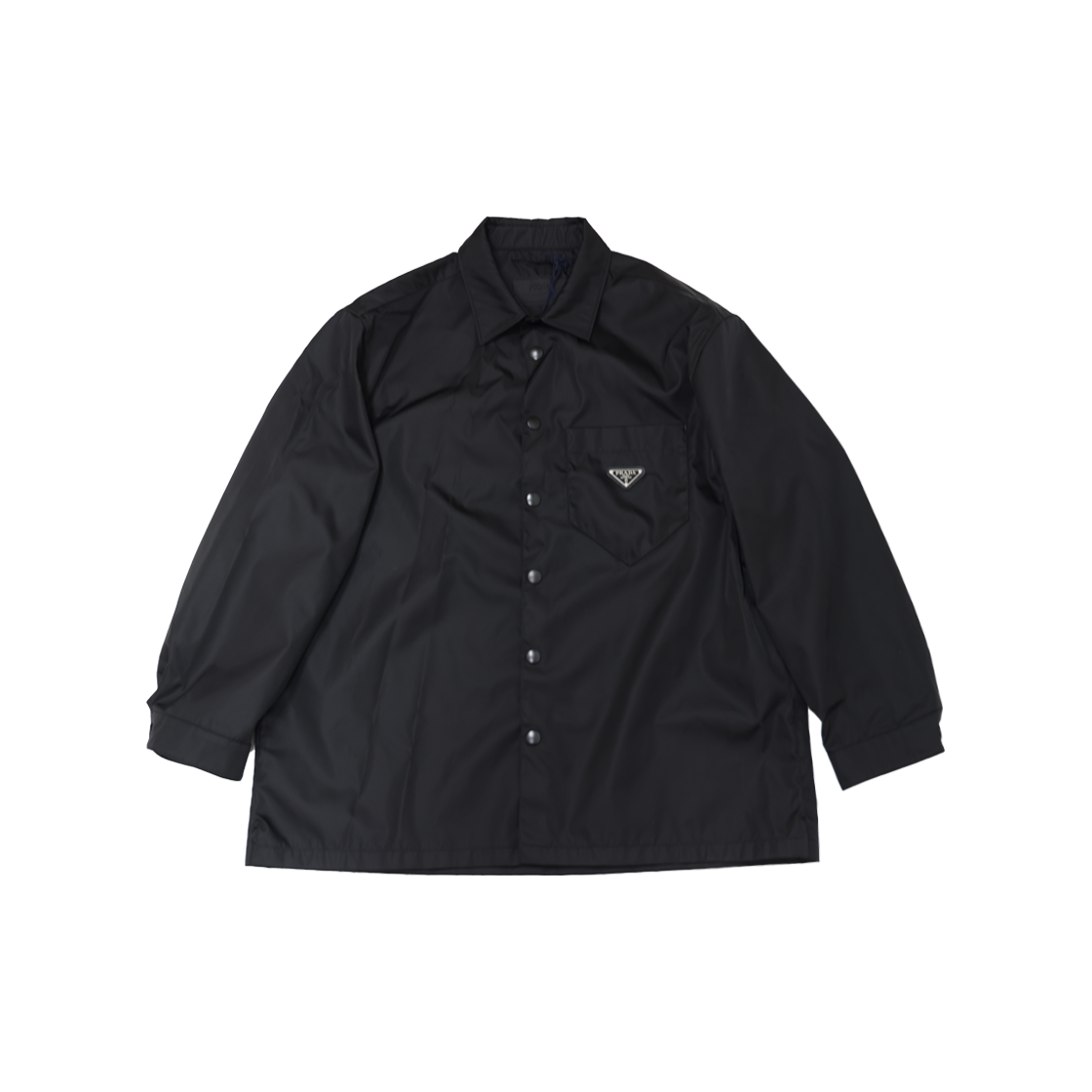 ITPBOHADHOV9 Prada Re-Nylon Shirt Black