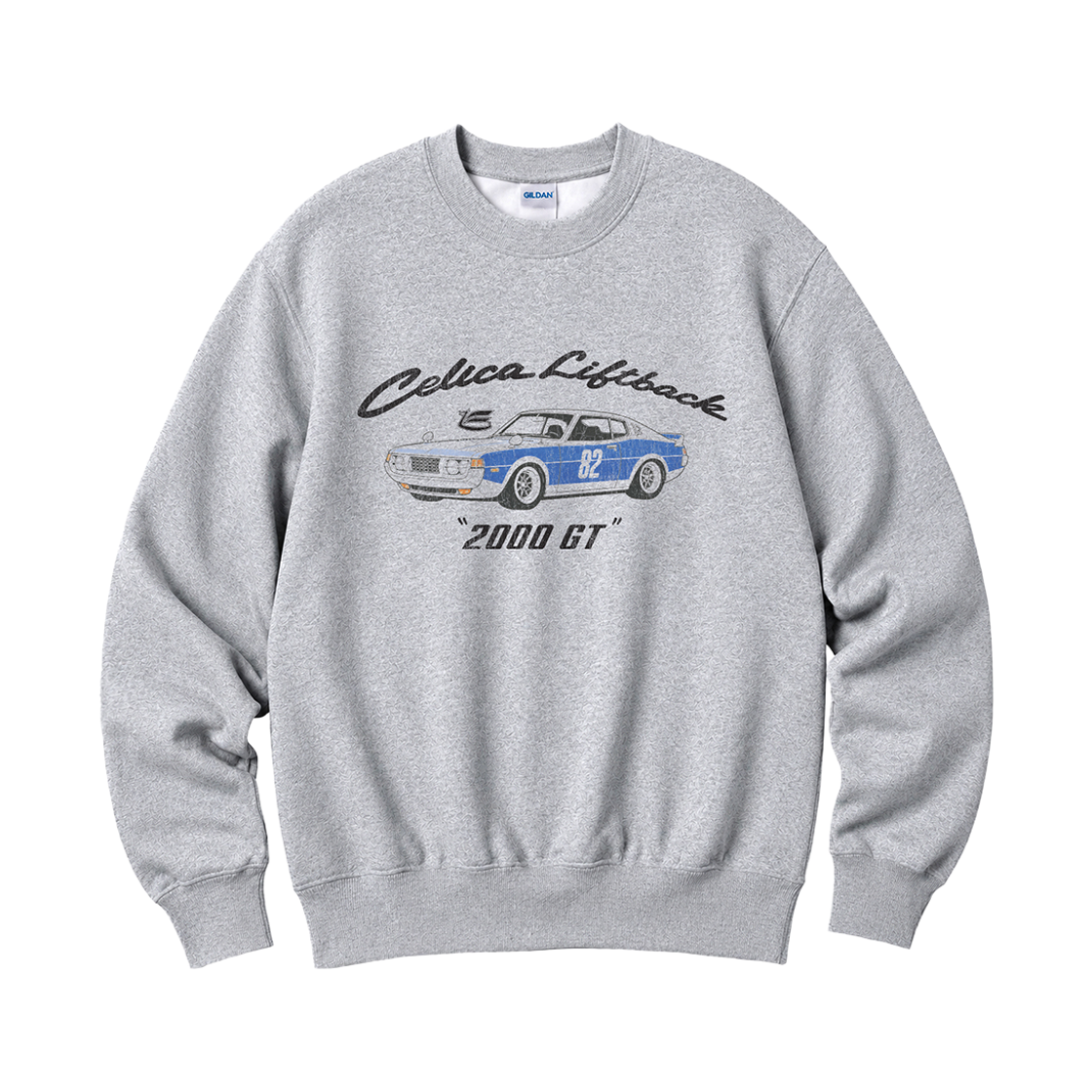 88000_copy Gildan X Vintage Collection 2000GT Crewneck Sweat shirt Grey