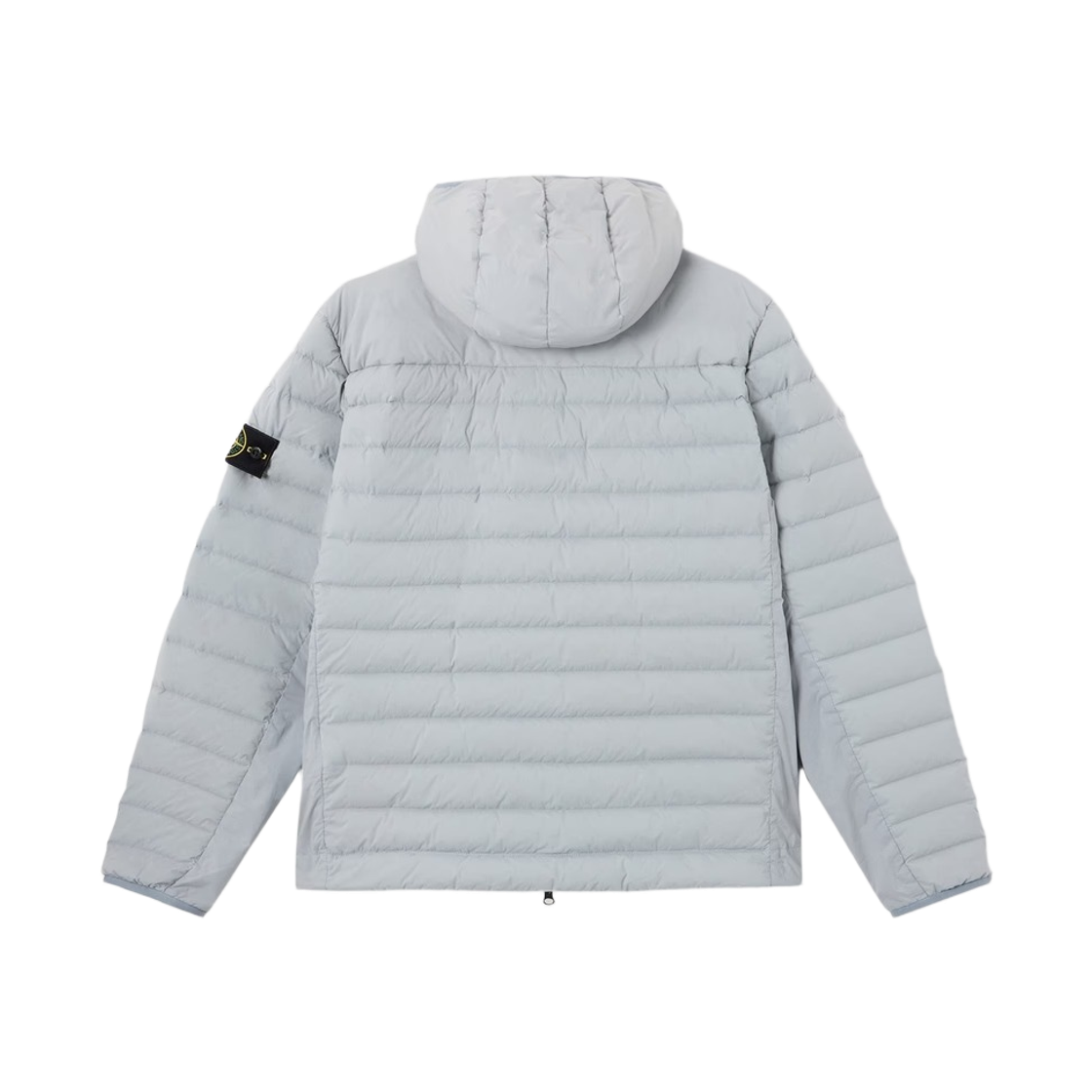 스톤 아일랜드 4100107 심리스 터널 나일론 다운-TC 후드 다운 자켓 애쉬 그레이 - 26FW(Stone Island 4100107 Seamless Tunnel Nylon Down-TC Hooded Down Jacket Ash Grey - 26FW) - 2