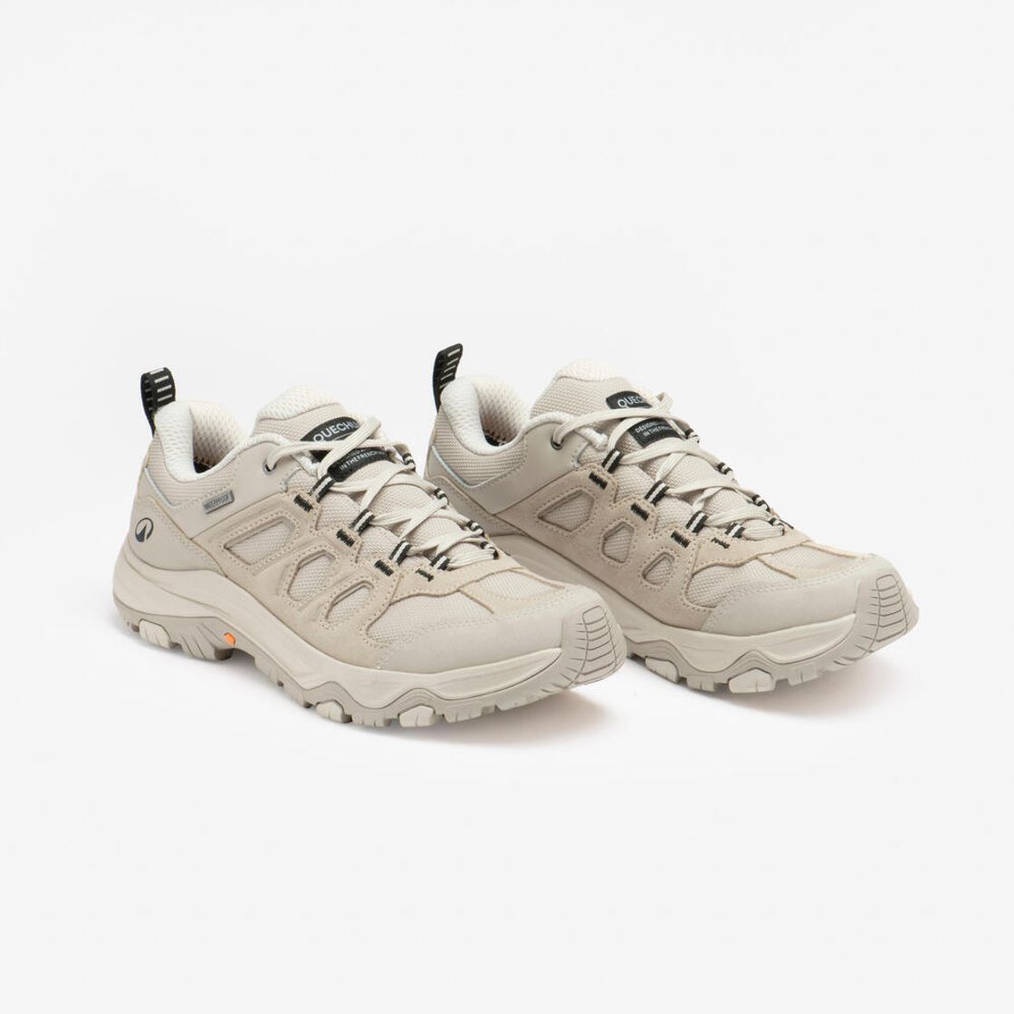 데카트론 여성 방수 단목 하이킹화 MH500 WP 루나 베이지(Decathlon Women's Waterproof Low Hiking Shoes MH500 WP Lunar Beige) - 5