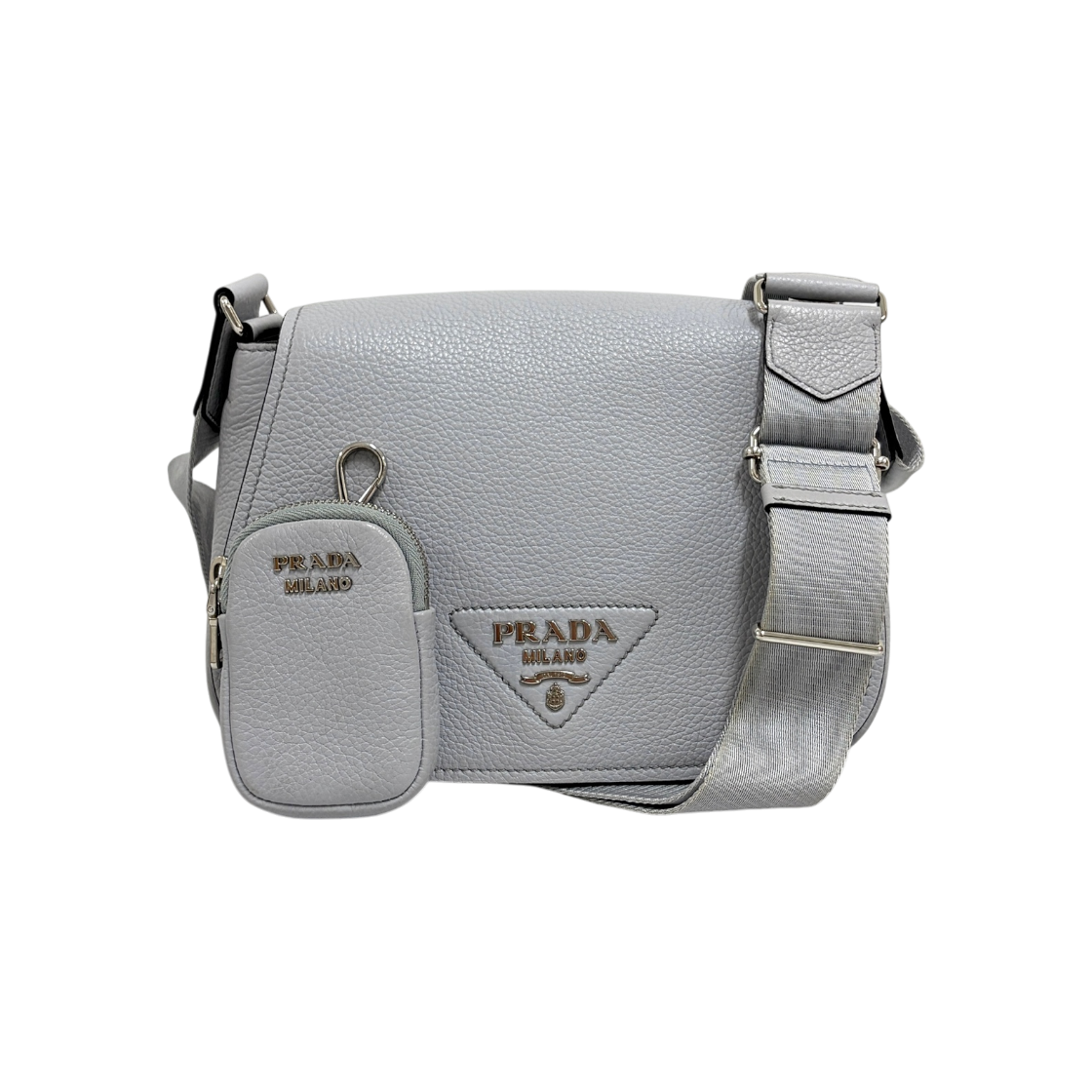 ITFLP56VVFJR Prada Vitello Pocket Shoulder Bag