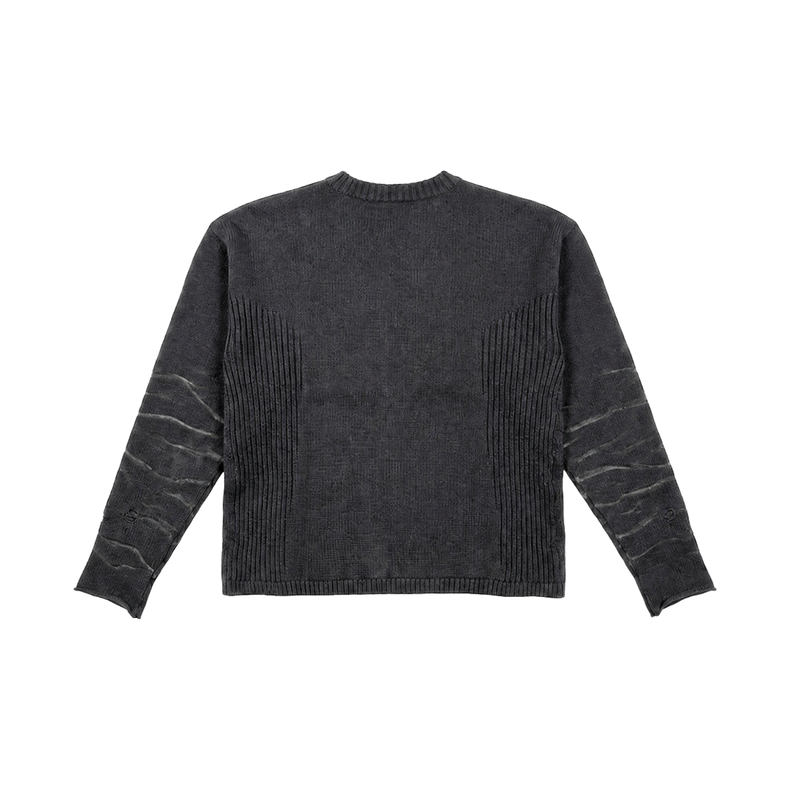 비엘알 페이디드 빈티지 니트 스웨터 차콜(BLR Faded Vintage Knit Sweater Charcoal) - 2