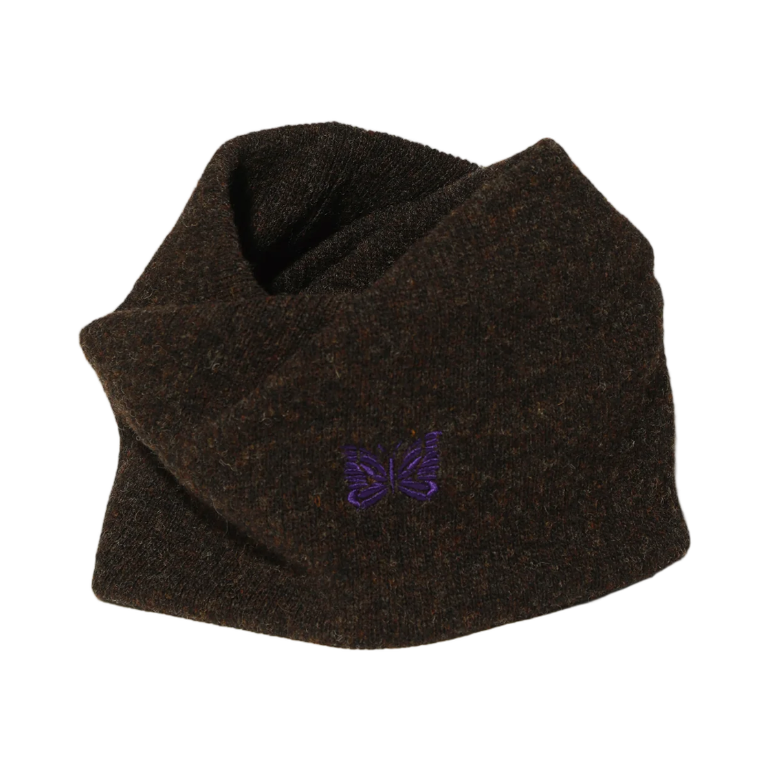 니들스 넥 워머 셰틀랜드 울 엄버(Needles Neck Warmer Shetland Wool Umber)