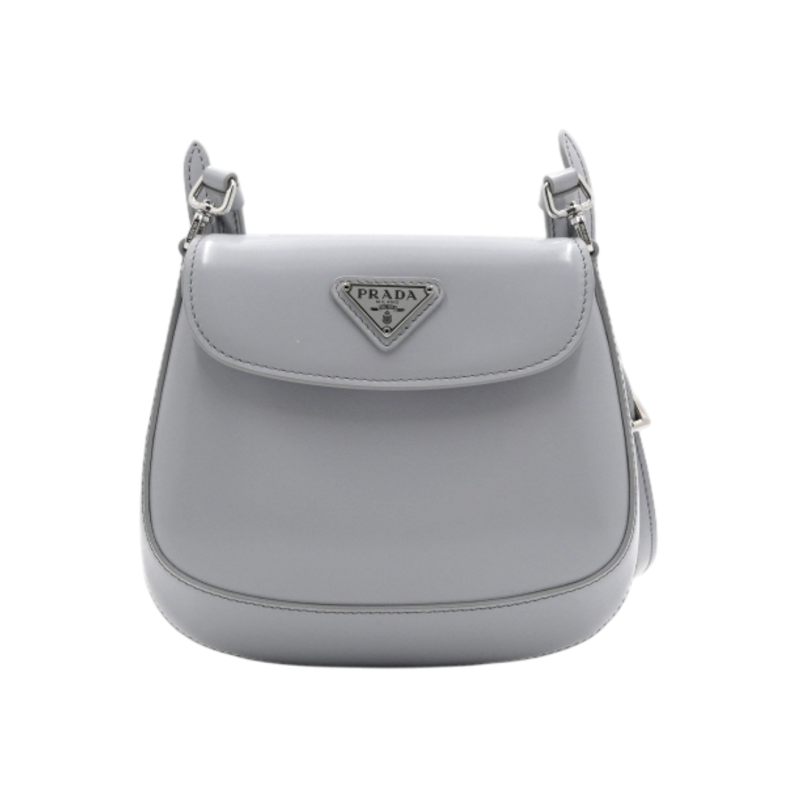 IT5UI59US3UN Prada Cornflower Cleo Brushed Mini Shoulder Bag